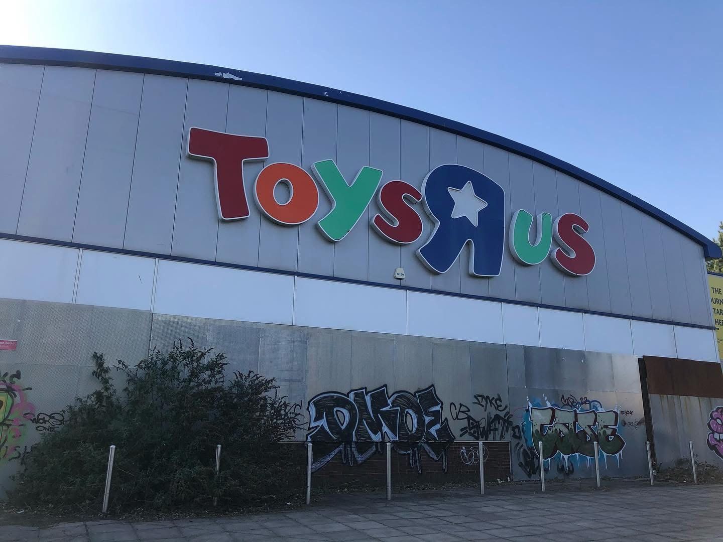 The former Toys R Us store in Southampton, reopened as a regional distribution centre for Ukraine relief