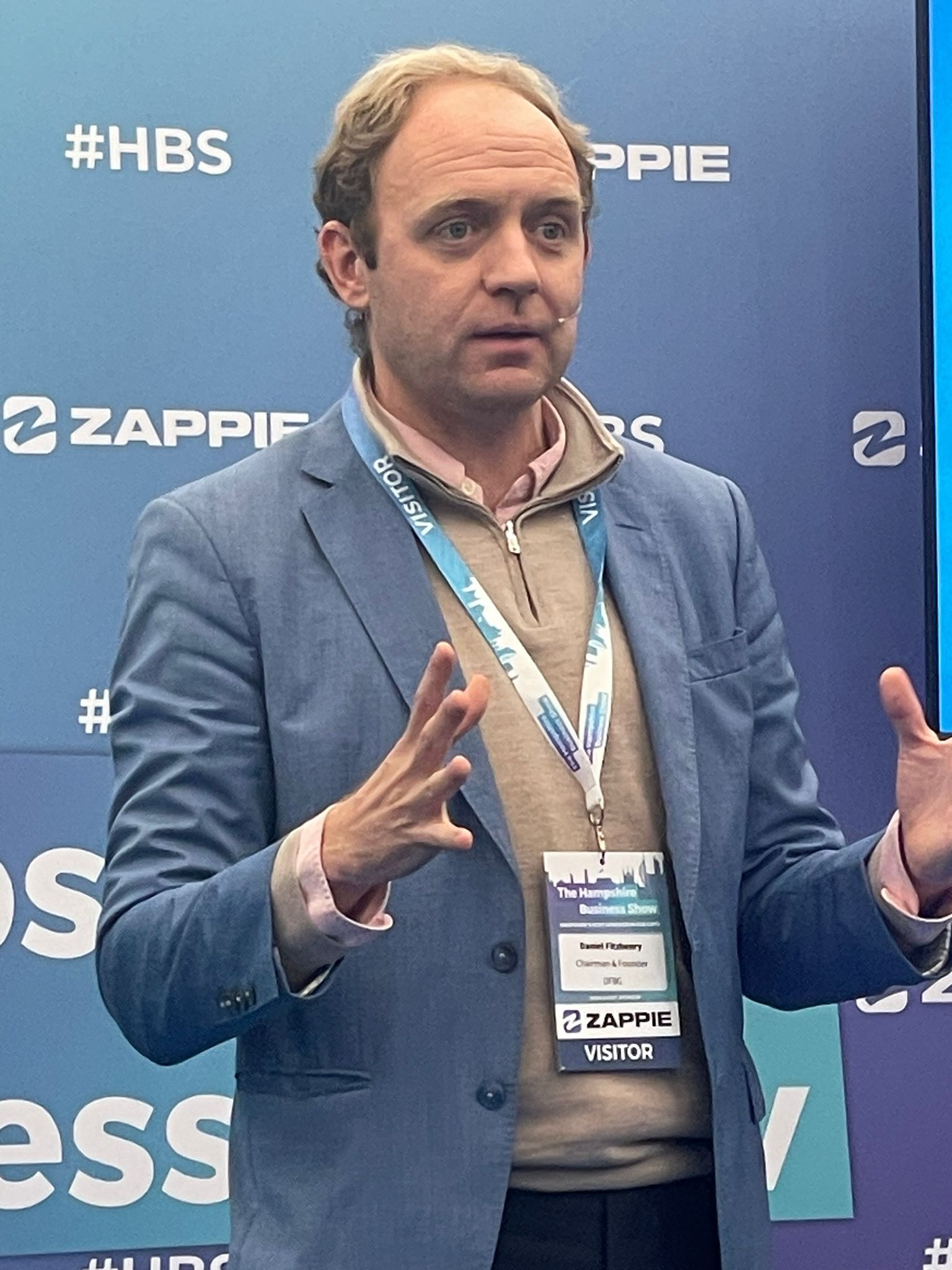 Daniel Fitzhenry speaking